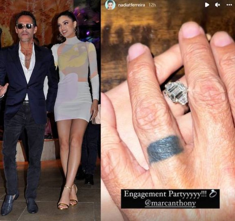 Marc Anthony, 53, is engaged to former Miss Universe contestant 23-year-old Nadia Ferreira