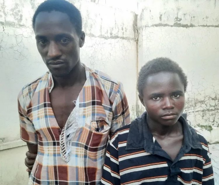 Two accused bandits have been caught in Bandoko, Kaduna State, for the kidnapping of a man; the suspects' first objective, according to them, was to abduct and gang-rape the victim's wife.