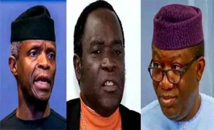 Nigeria in dire need of fresh start – Osinbajo, Kukah, Fayemi, others