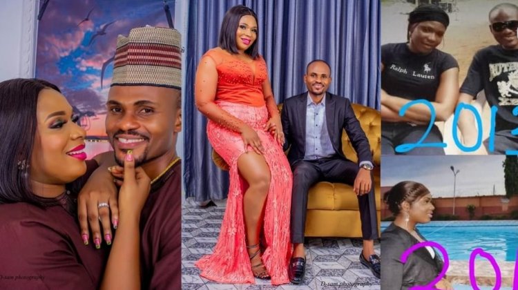 Juliet Urch, a Nigerian lady, has taken social media by storm as she prepares to marry her man, Samuel Uchenna, after 13 amazing years of dating.