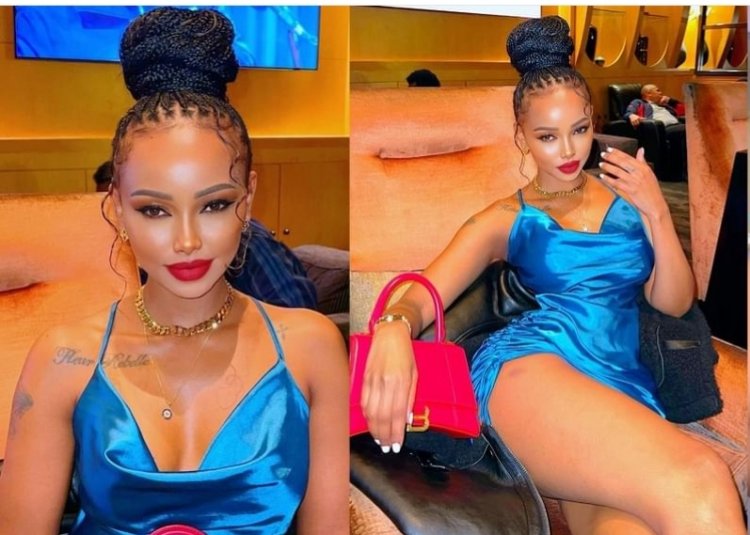 Huddah Monroe, a socialite, has warned women against using Adult Toys. She mimicked herself to the point where she despised actual coitus, according to the former BBA Star. She then chose to throw away all of her toys, and she now resembles a "waterfall."