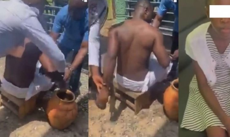 Native doctor invites police to arrest man who wanted to sacrifice his two children for money ritual