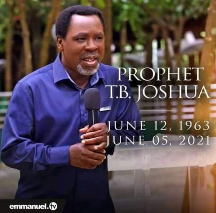 Synagogue Marks First Anniversary Of Prophet TB Joshua's Death