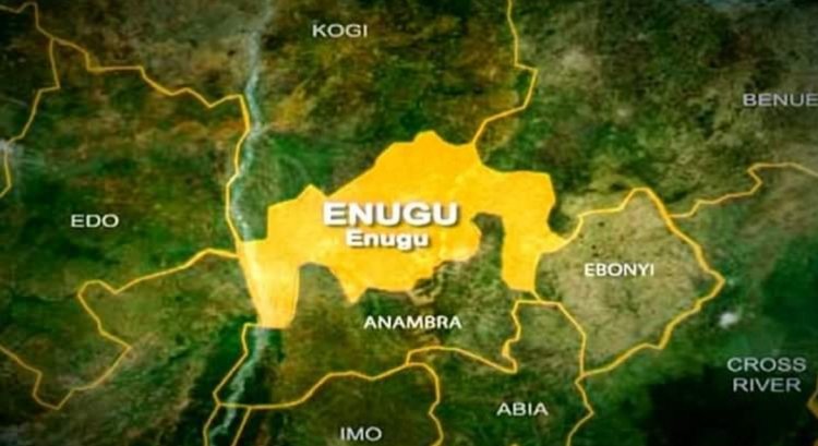 Enugu's radio station is destroyed by a thunderstorm.