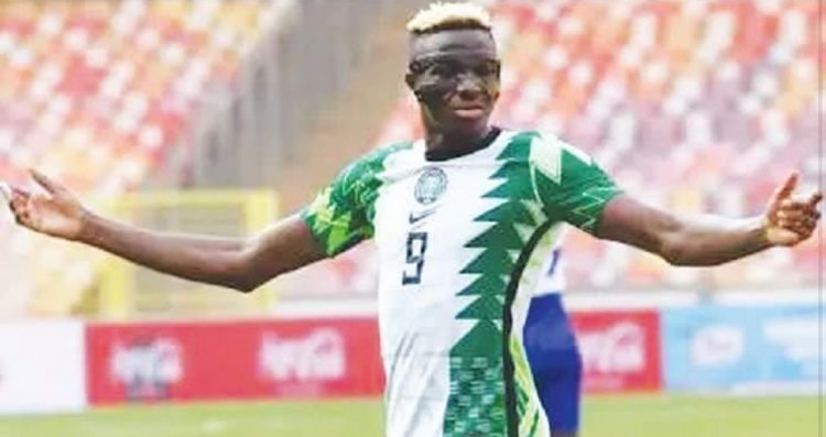 Fans hail Osimhen after Eagles win